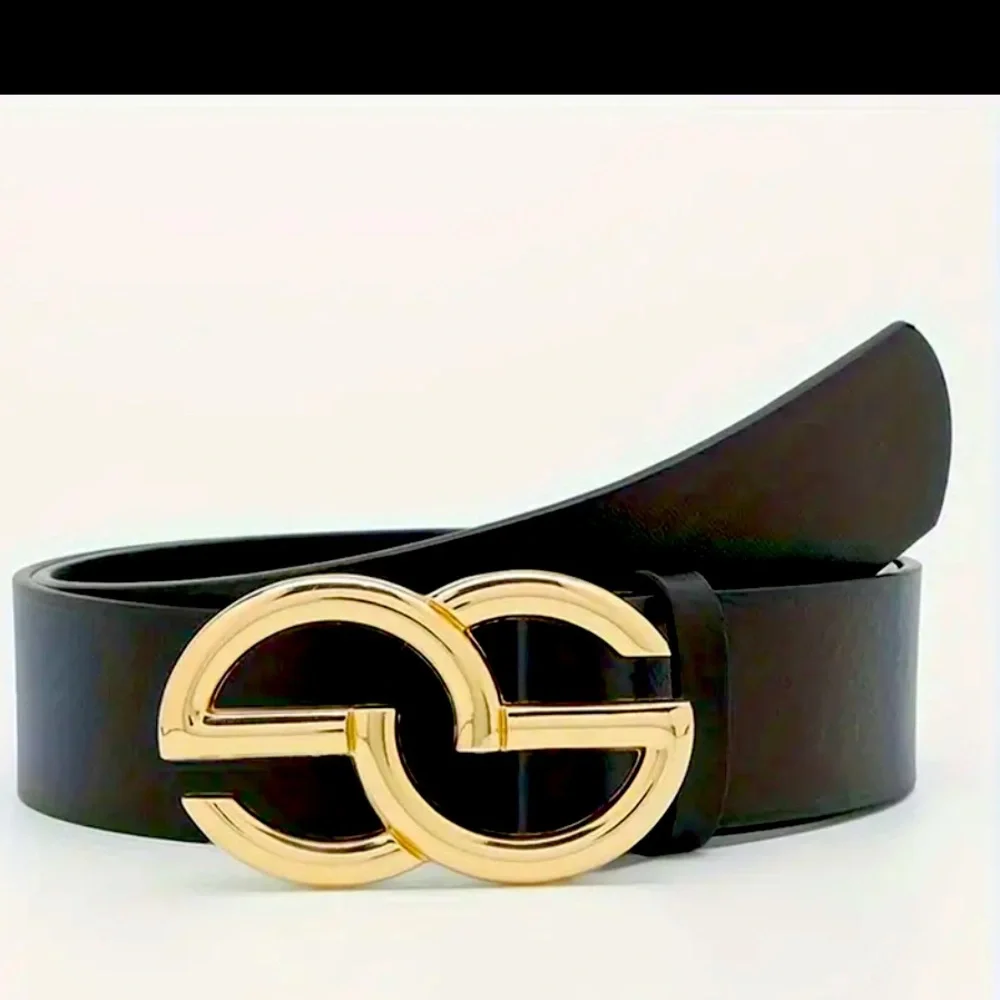 NWT Classic Luxury Geometric Trendy Buckle‎ Belt
